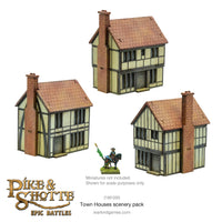Pike & Shotte Epic Battles Town Houses scenery pack 1