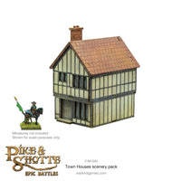 Pike & Shotte Epic Battles Town Houses scenery pack 3
