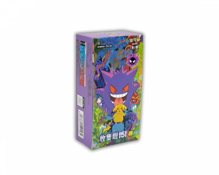 pokemon 151 booster box uk Chinese Pokemon Collect 151 Surprise Booster Box