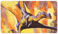 MTG: The Lost Caverns of Ixalan Playmat - Bonehoard Dracosaur 1