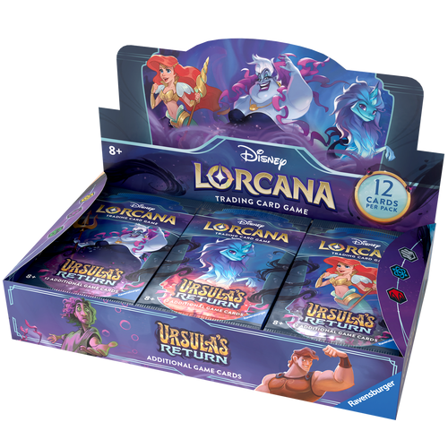 Disney Lorcana TCG - Ursula's Return Booster Pack Display Box
