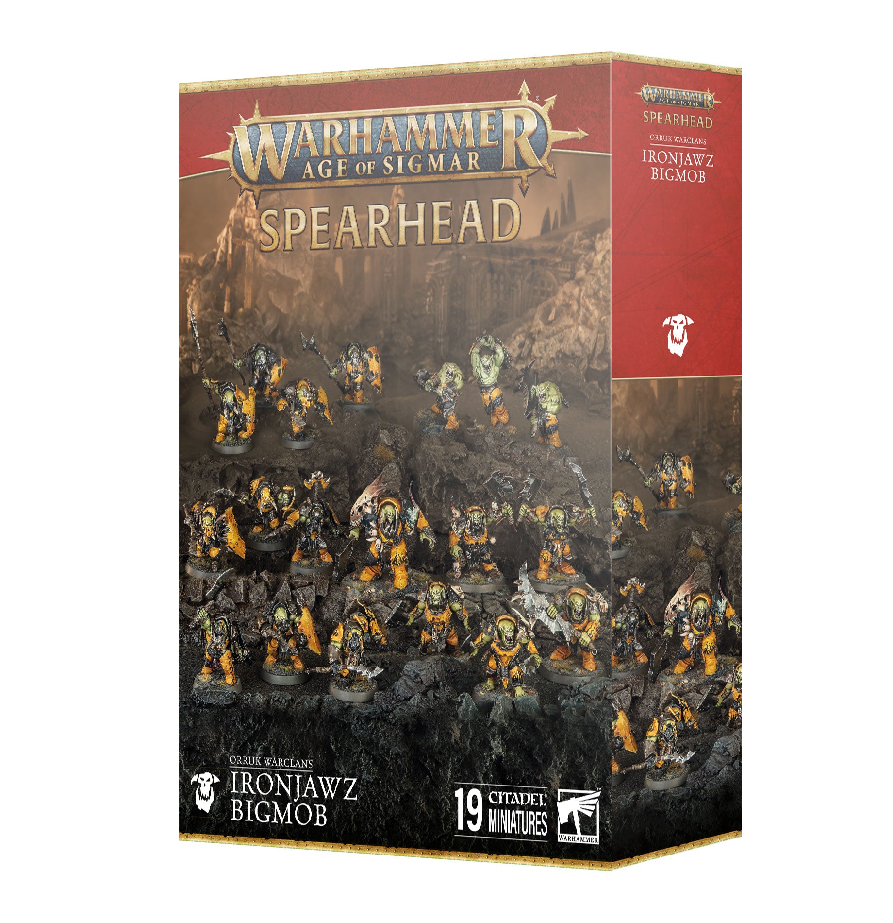 Spearhead: Orruk Warclans Ironjawz Bigmob - Age of Sigmar - Games