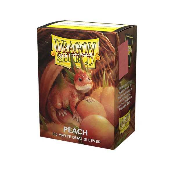 Dragon Shield Dual Matte Standard - Peach (100)