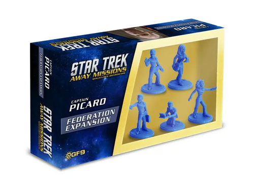 Star Trek Away Teams TNG Federation Away Team: Picard +4