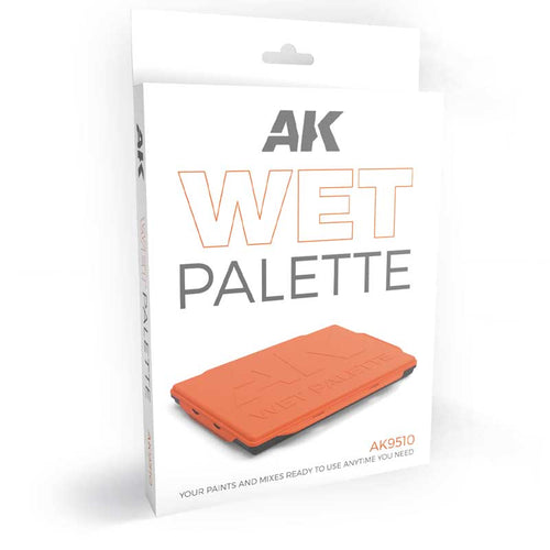 AK Interactive Wet Palette (Inc. 40 paper sheets + 2 wipes)
