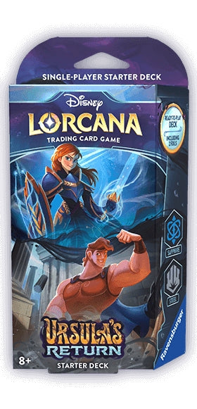 Disney Lorcana TCG - Ursula's Return Sapphire/Steel Starter Deck