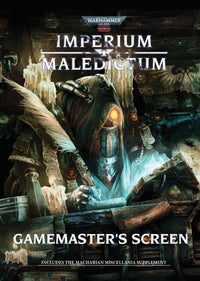 Warhammer 40,000 Roleplay: Imperium Maledictum Gamemaster's Screen 1