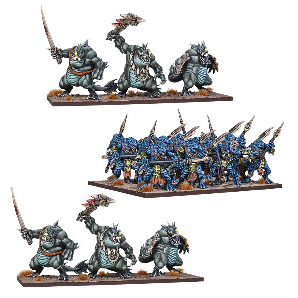 Armée Elfes Mantic Kings Of War – 50 Figurines + Machine De Guerre – NEUF