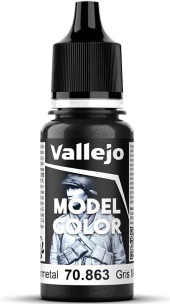 Metallic Gunmetal Grey 18ml - Model Colour