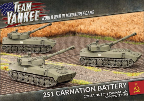Soviet Red Thunder 2S1 Carnation Battery