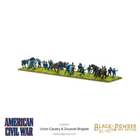 American Civil War Union Cavalry & Zouaves brigade 8