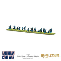 American Civil War Union Cavalry & Zouaves brigade 10