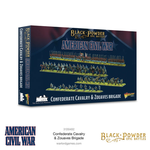 ACW Confederate Cavalry & Zouaves brigade