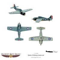The Battle Of Midway Starter Set - Blood Red Skies - Warlord Games 4