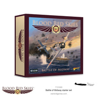 The Battle Of Midway Starter Set - Blood Red Skies - Warlord Games 1