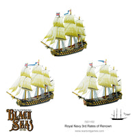 Royal Navy 3rd Rates of Renown - Black Seas 2