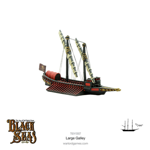 Large Galley - Black Seas