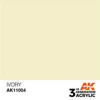 Ivory 17ml - AK Acrylic 2