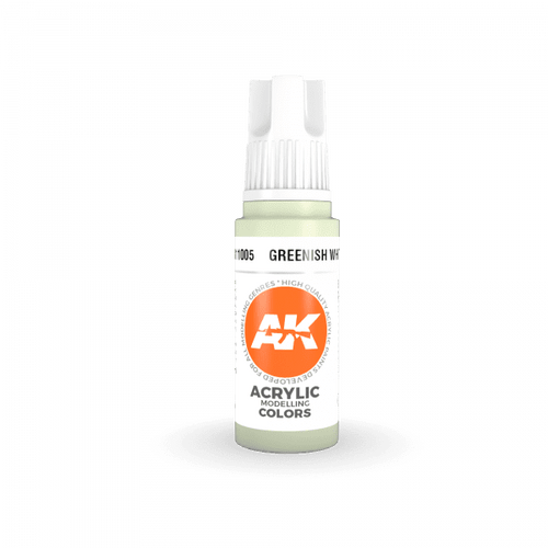Greenish White 17ml - AK Acrylic