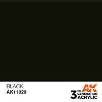 Black 17ml - AK Acrylic 2