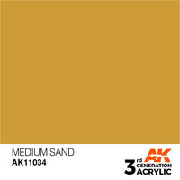 Medium Sand 17ml - AK Acrylic 2