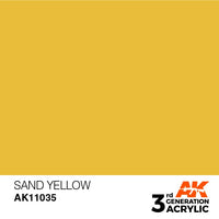 Sand Yellow 17ml - AK Acrylic 3