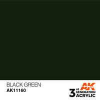 Black Green 17ml - AK Acrylic 2