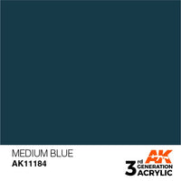 Medium Blue 17ml - AK Acrylic 2