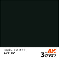Dark Sea Blue 17ml - AK Acrylic 2