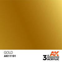 Gold 17ml - AK Acrylic 2
