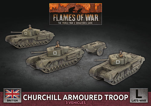 Churchill Armoured Squadron (British Late War) - Flames Of War Late War
