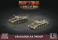 Crusader Armoured AA Platoon (British Late War) - Flames Of War Late War 1