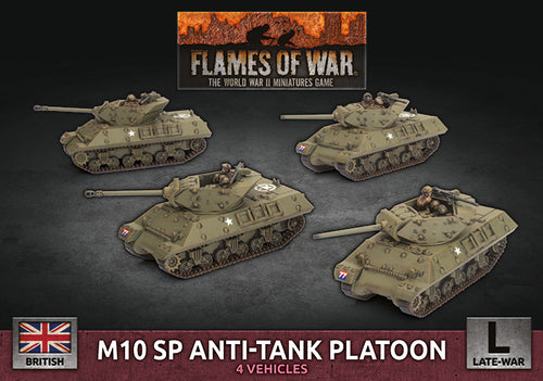 M10 SP Anti-Tank Troop (British Late War) - Flames Of War Late War