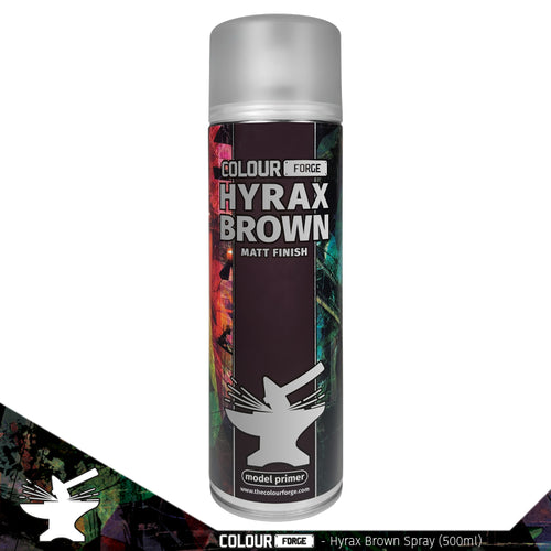 Hyrax Brown Aerosol (500ml) - The Colour Forge