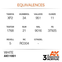 White 17ml - AK Acrylic 3