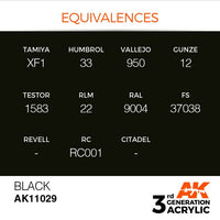 Black 17ml - AK Acrylic 3