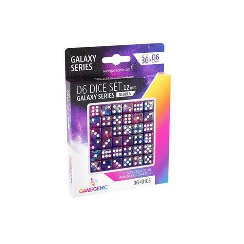 Galaxy Series - Nebula D6 Dice Set 12 mm