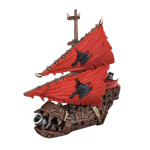 Orc Bombboat - Kings Of War Armada