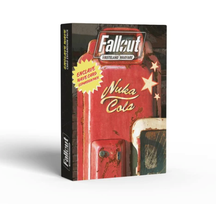 Modiphius – Enclave Wave Card Expansion Pack Per Fallout: Wasteland Warfare, Carte Espansione Multicolore, MUH052001