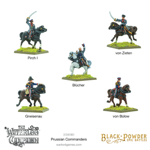 Waterloo - Prussian Commanders