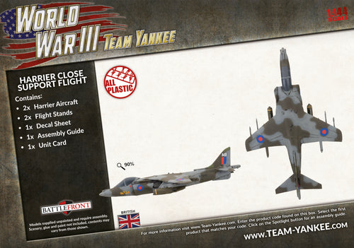 British Harrier Close Support Flight - Team Yankee