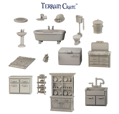 TerrainCrate: Bathroom & Kitchen