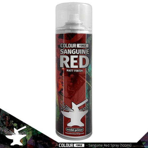 Sanguine Red Aerosol (500ml) - The Colour Forge