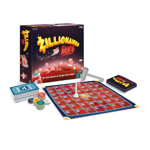 Zillionaires on Mars - Family Property Game