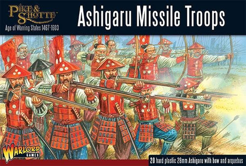 Feudal Japanese Ashigaru Missile Troops