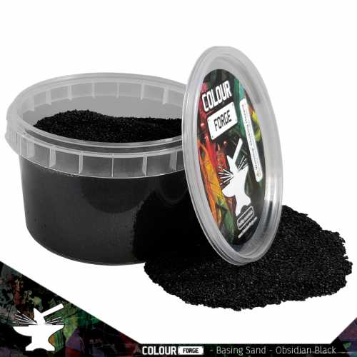 Basing Sand - Obsidian Black (275ml) - The Colour Forge