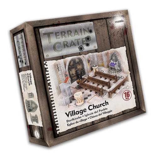 TerrainCrate: Village Church - Historical Scenery