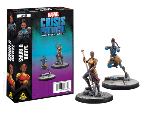 Shuri and Okoye - Marvel Crisis Protocol Character Pack