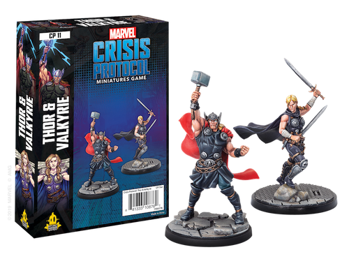 Thor and Valkyrie - Marvel Crisis Protocol Character Pack