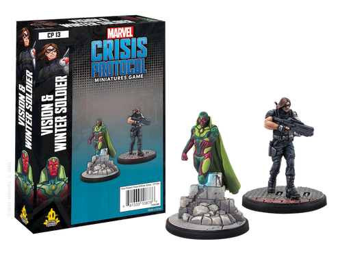 Vision and Winter Soldier - Marvel Crisis Protocol Character Pack